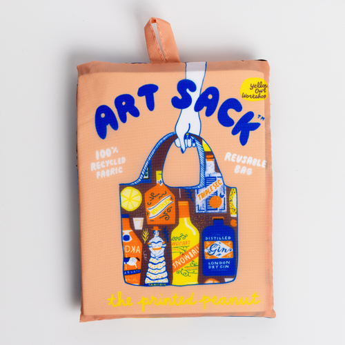 Cocktails Art Sack® by The Printed Peanut