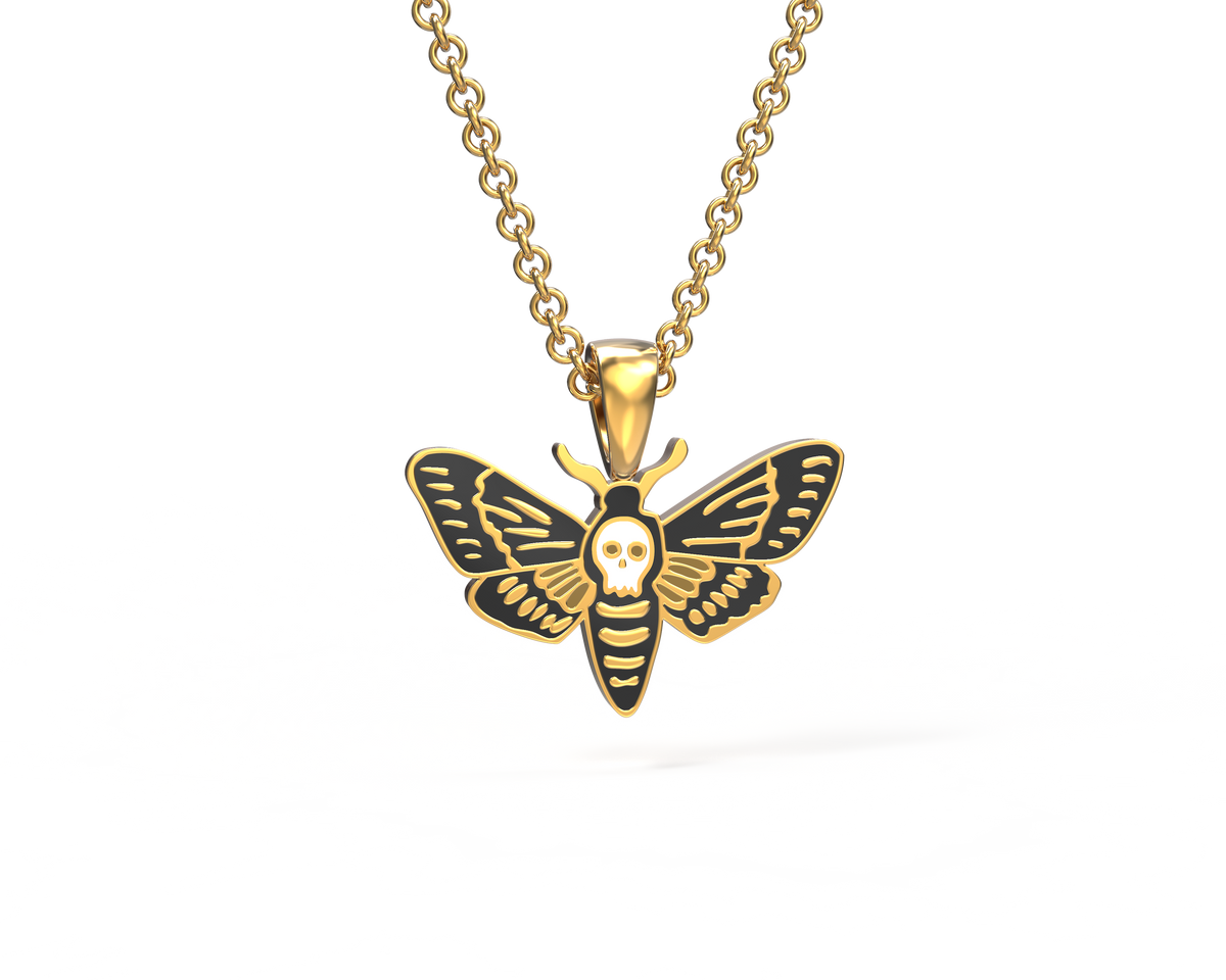 Deathshead Hawkmoth Pendant