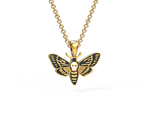 Deathshead Hawkmoth Pendant