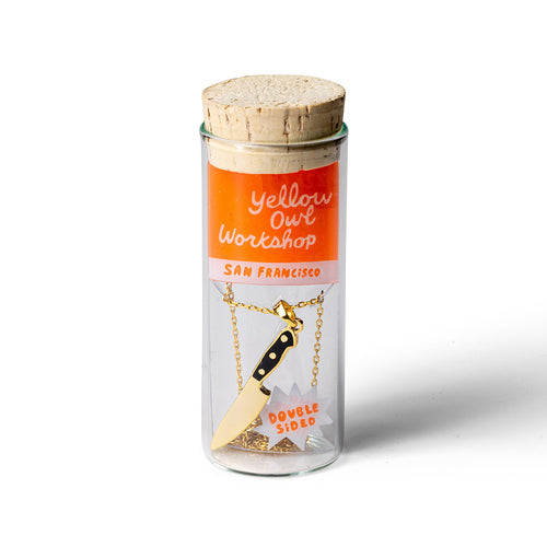 Knife - Double Sided Pendant