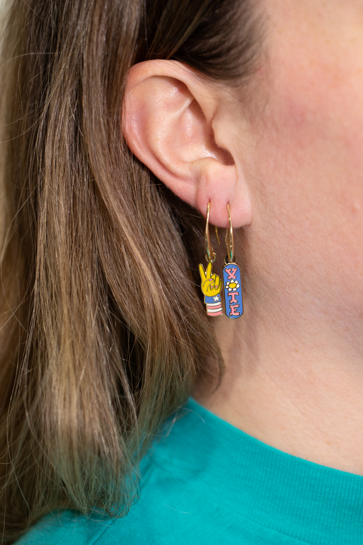 VOTE Drop Earrings