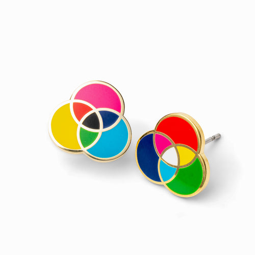 RGB & CMYK Earrings