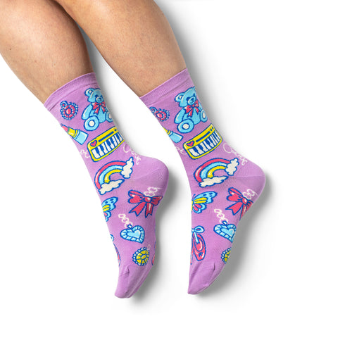 Trinkets Crew Socks - Small