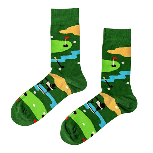 Golf Crew Socks - Large