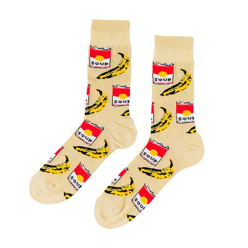 Pop Art Crew Socks - Large