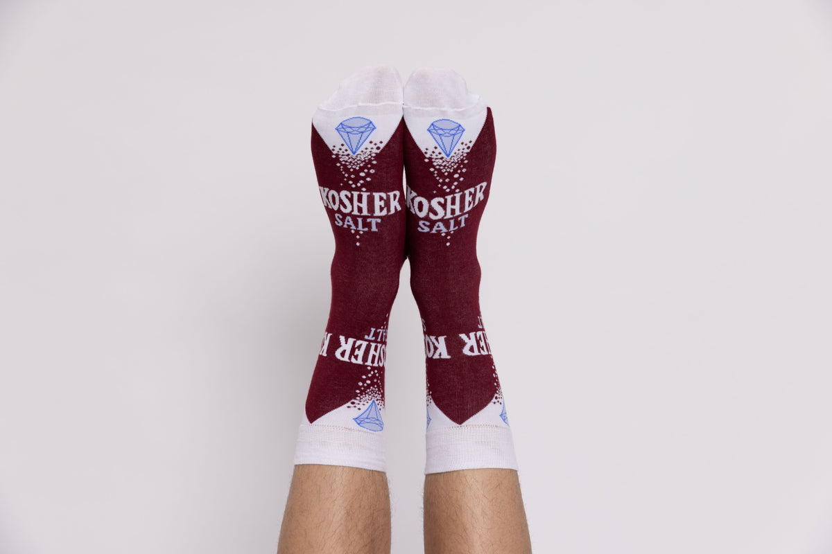 Kosher Salt Crew Socks - Large