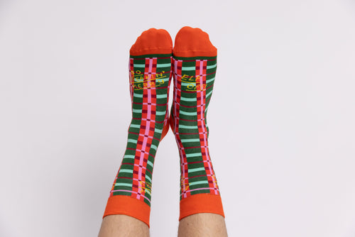 So Freaking Merry Crew Socks - Large