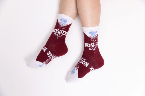 Kosher Salt Crew Socks - Small