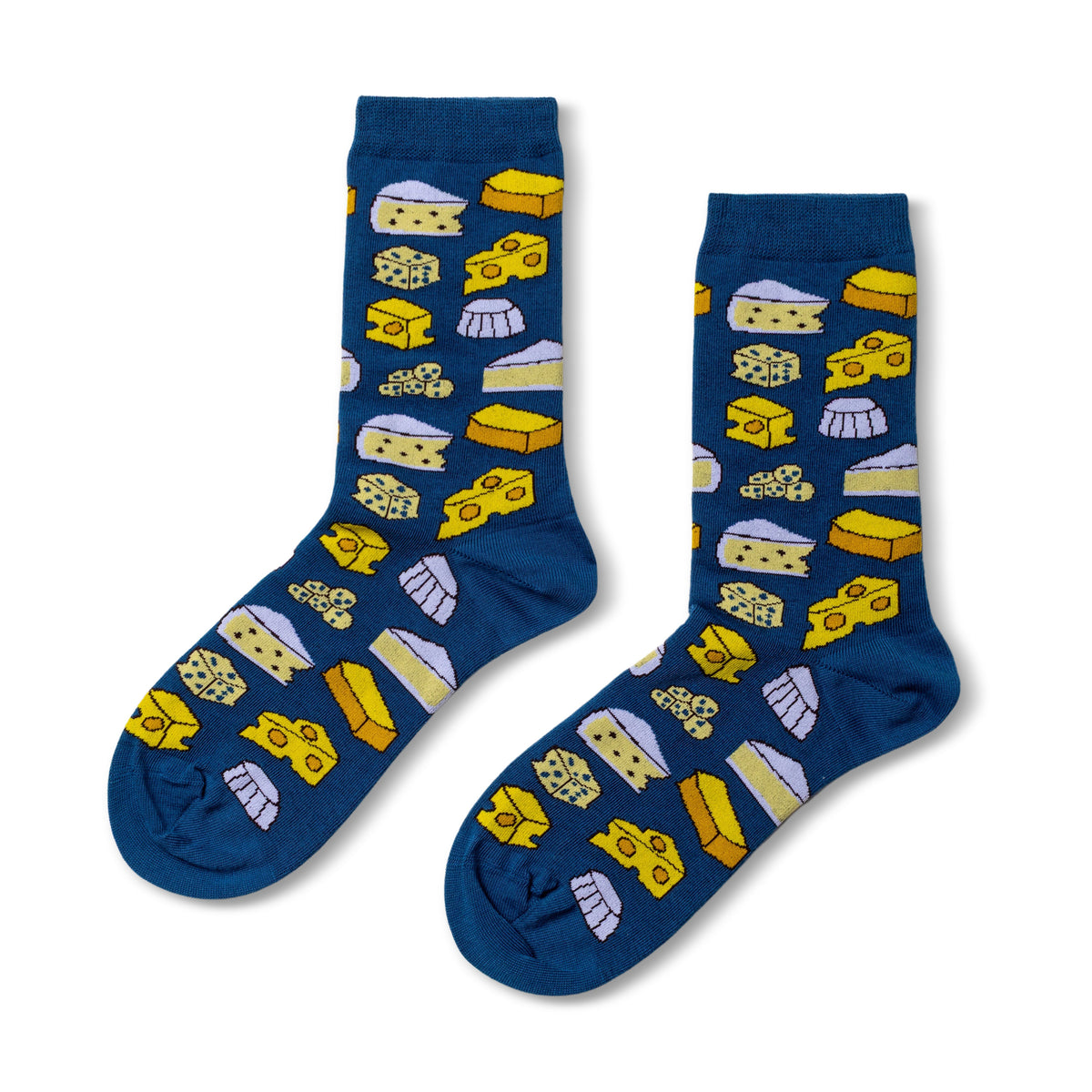 Cheese Crew Socks - Small