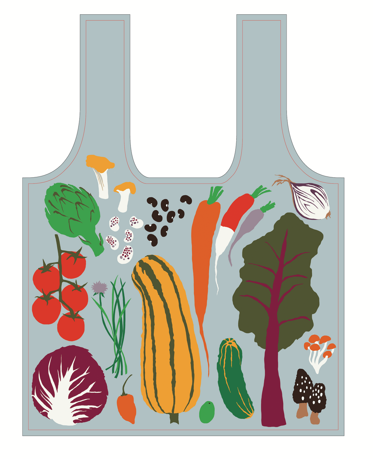 Vegetables Art Sack® by Yellow Owl