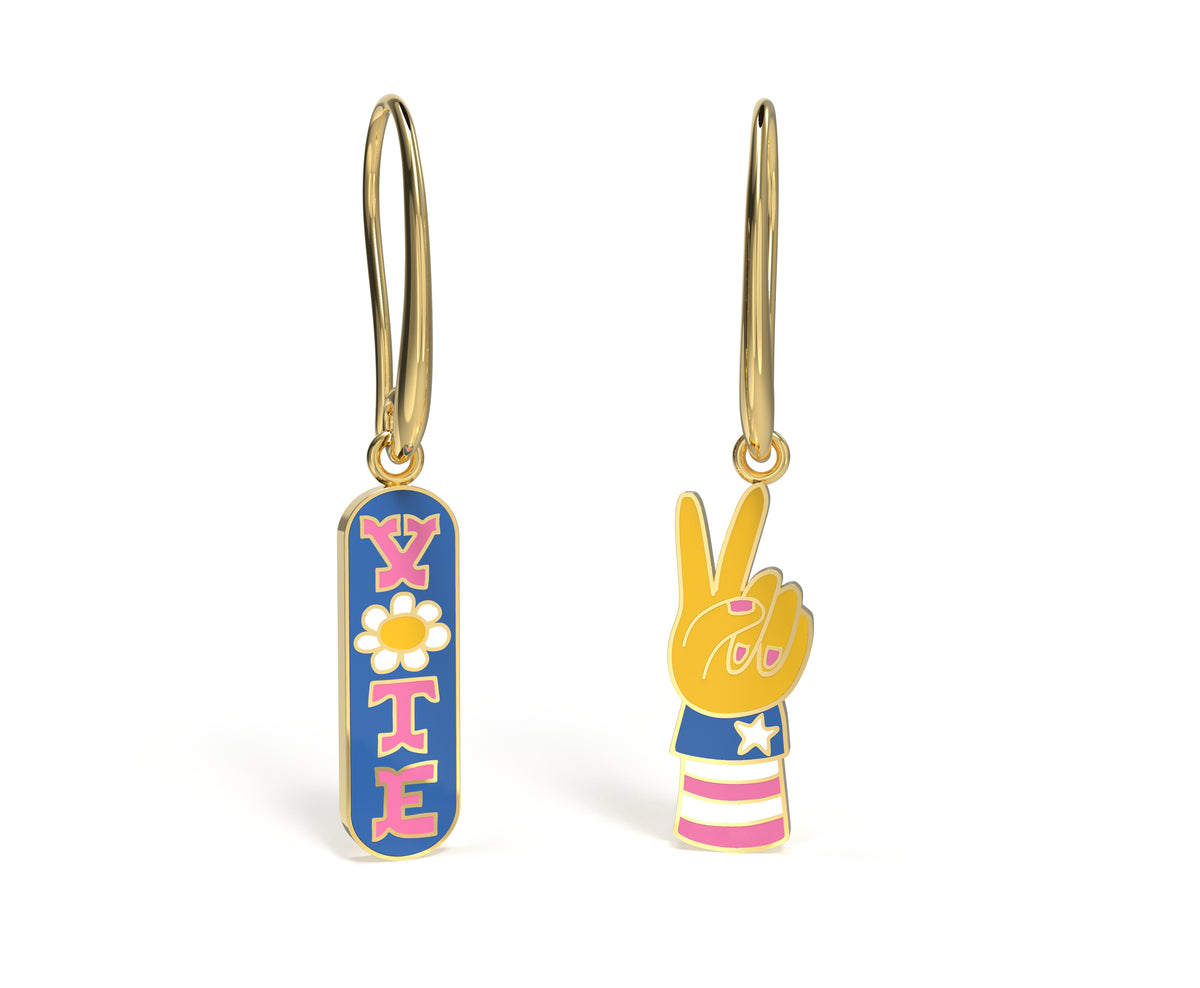 VOTE Drop Earrings