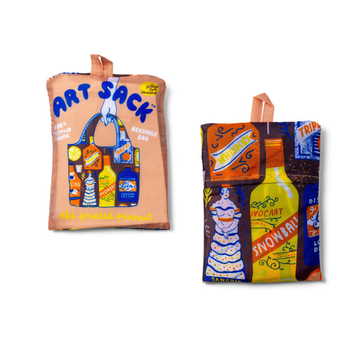 Cocktails Art Sack® by The Printed Peanut