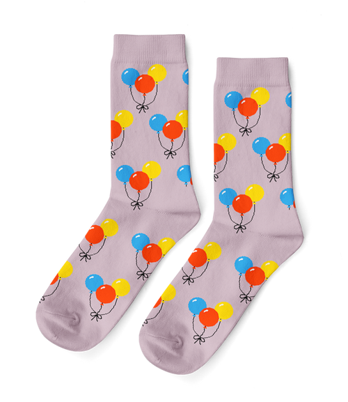 Balloons Crew Socks - Small