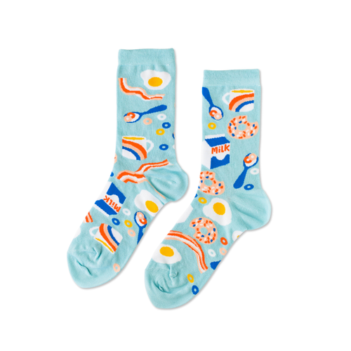 Breakfast Crew Socks - Small