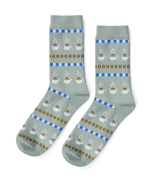 Coffee Crew Socks - Large