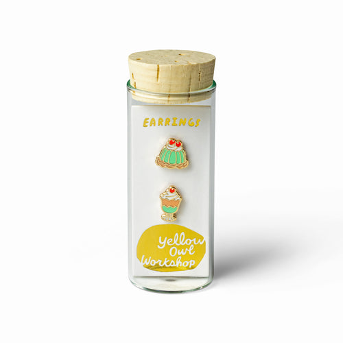 Retro Gelatin Desserts Earrings