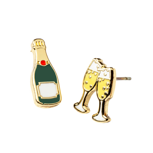 Champagne Toast Earrings