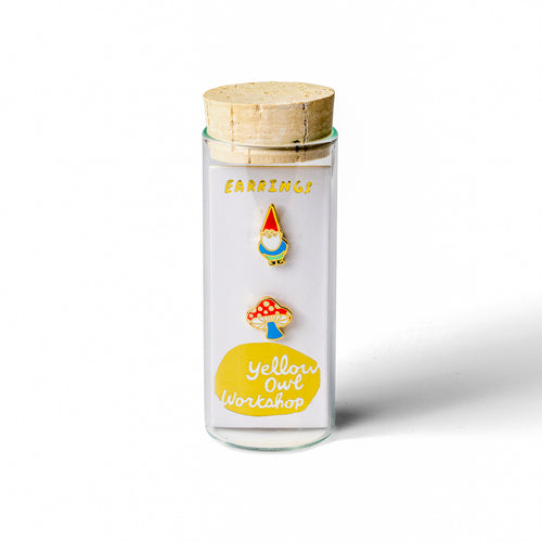 Gnome & Mushroom Earrings