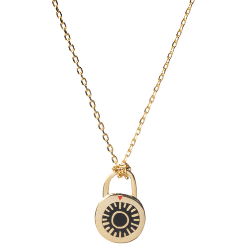 Combination Padlock Pendant