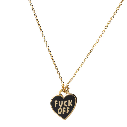 F*ck Off Heart Pendant