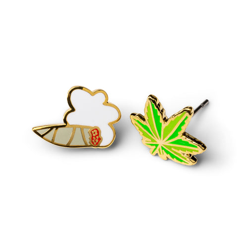 Weed Earrings