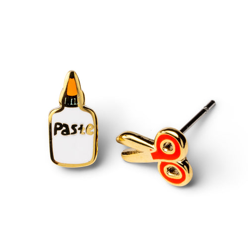 Paste & Scissors Earrings