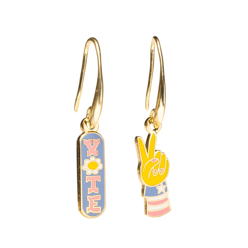 VOTE Drop Earrings