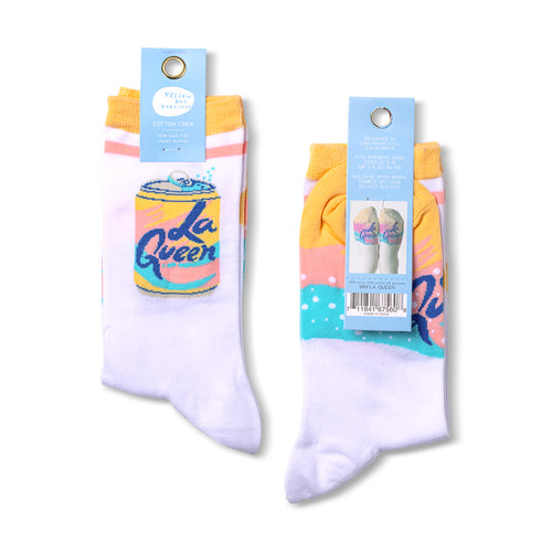 La Queen Crew Socks - Small