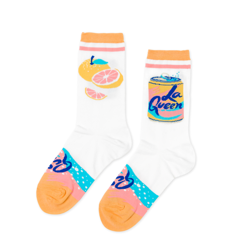 La Queen Crew Socks - Small