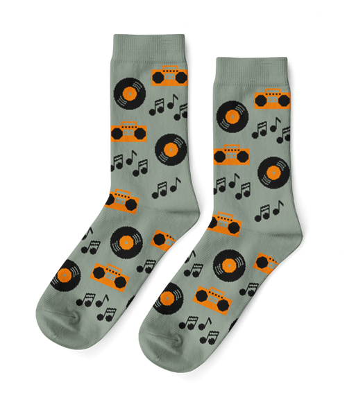 Music Crew Socks - Large