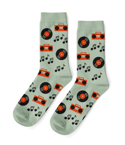 Music Crew Socks - Small