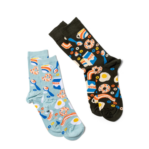 Breakfast Crew Socks - Small