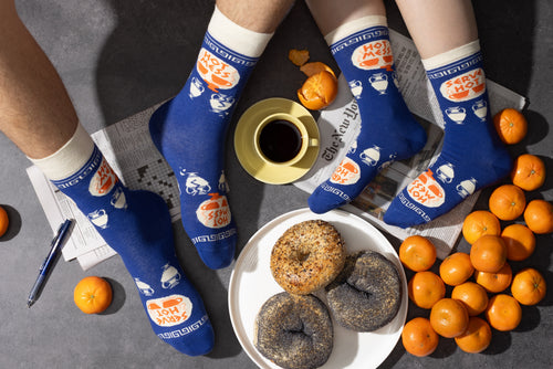 Serve Hot, Hot Mess Crew Socks - Small