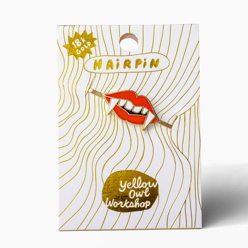 Vampire Lips Hairpin