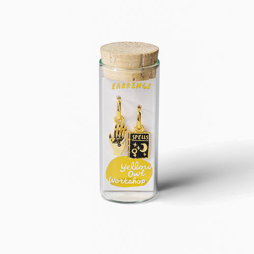 Mystic Spells Hoop Earrings