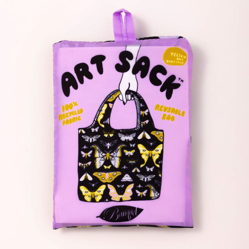 Art Sack - Banquet Workshop Moths - Yellow Owl Workshop