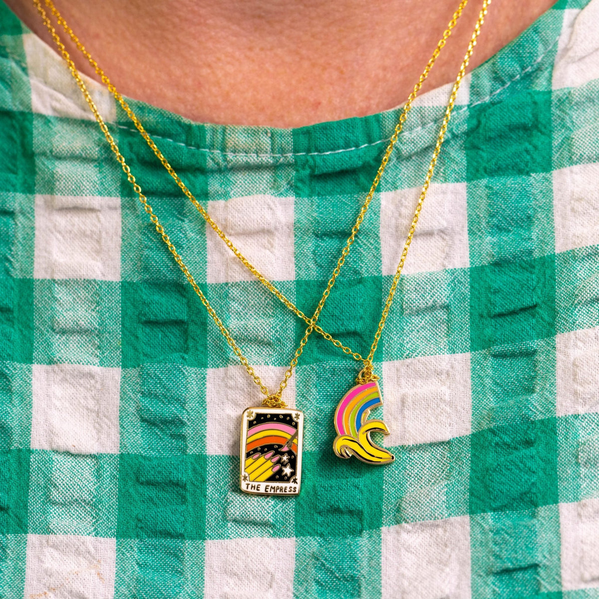 Banana Rainbow Pendant - Yellow Owl Workshop