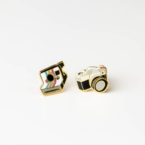 Camera Earrings - Yellow Owl Workshop