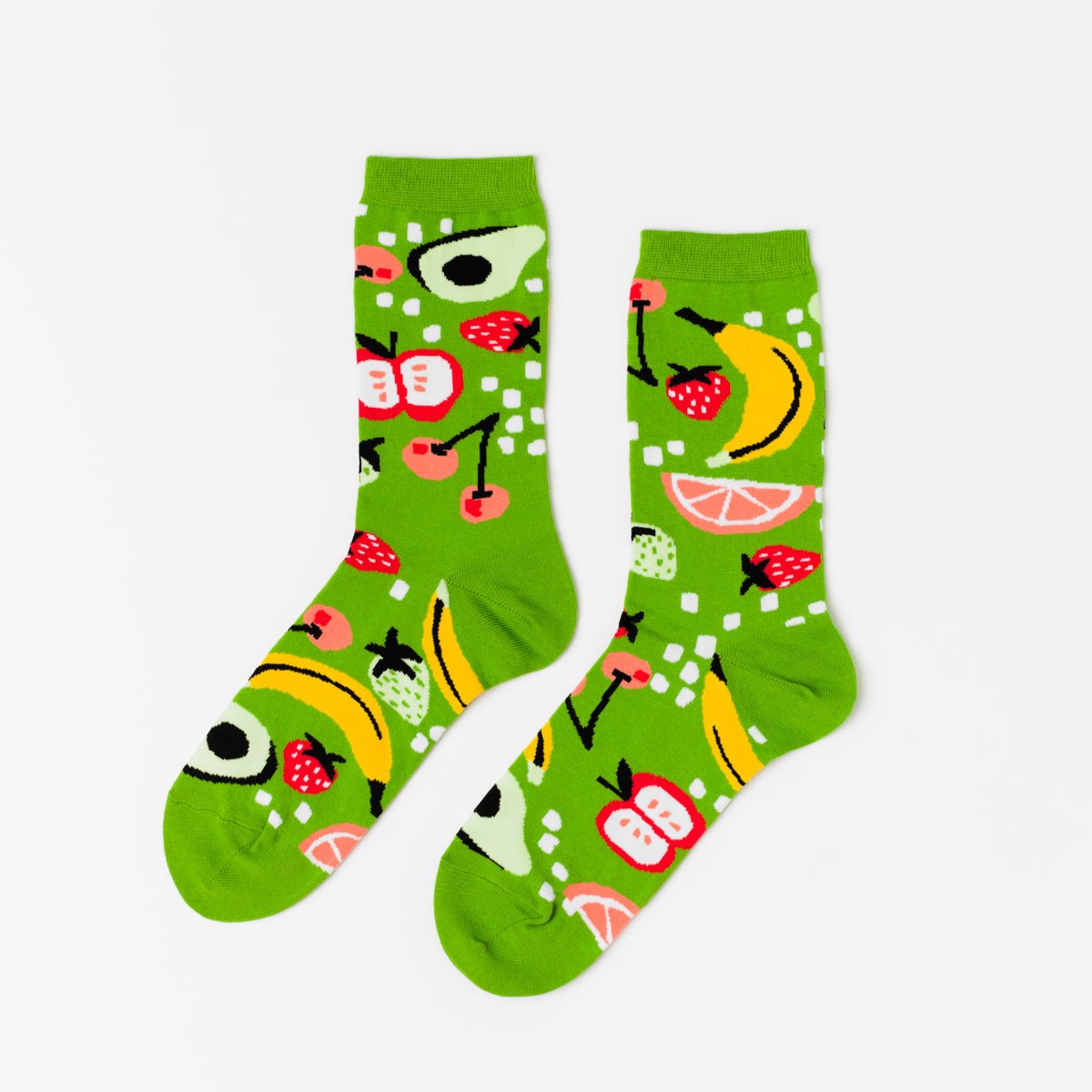 Fruits Crew Socks - Women&#39;s - Yellow Owl Workshop