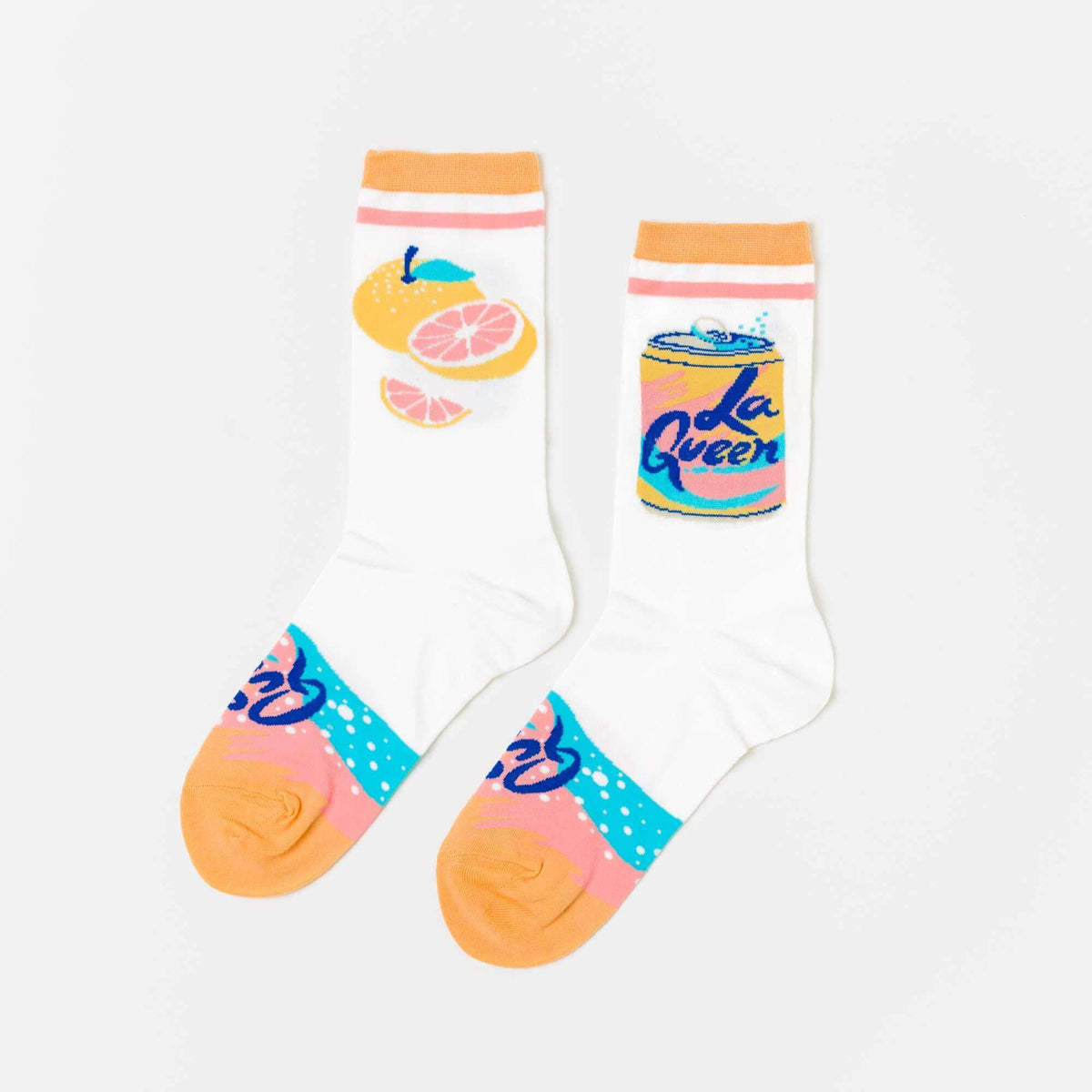 La Queen Crew Socks - Women&#39;s - Yellow Owl Workshop