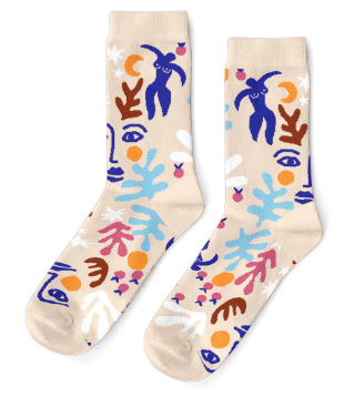 Matisse Crew Socks - Women's - Yellow Owl Workshop