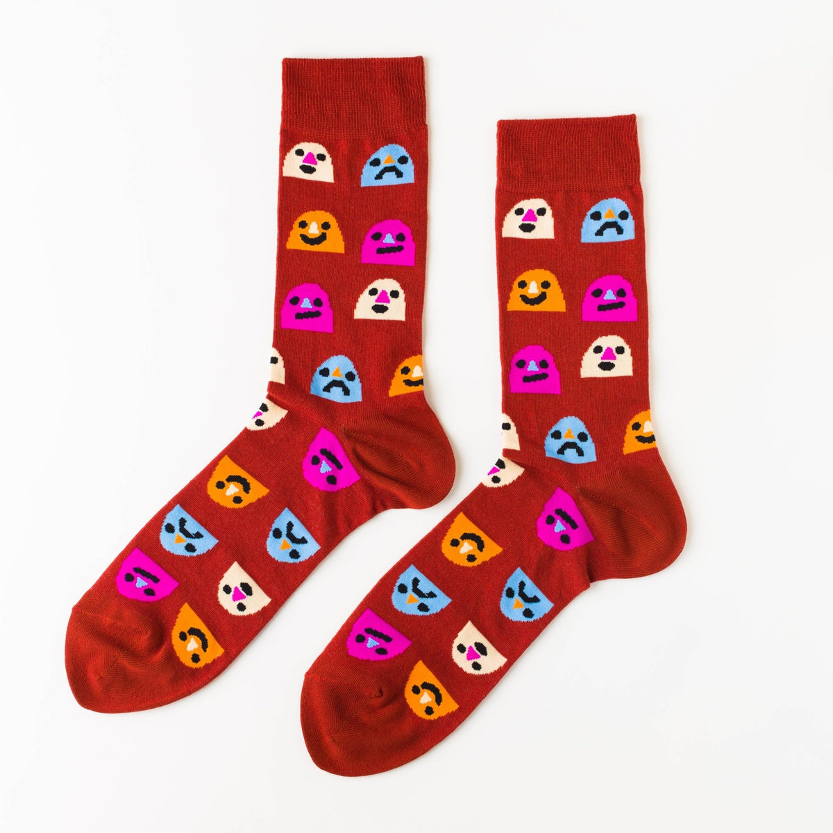 Mixed Emotions Crew Socks - Men&#39;s - Yellow Owl Workshop