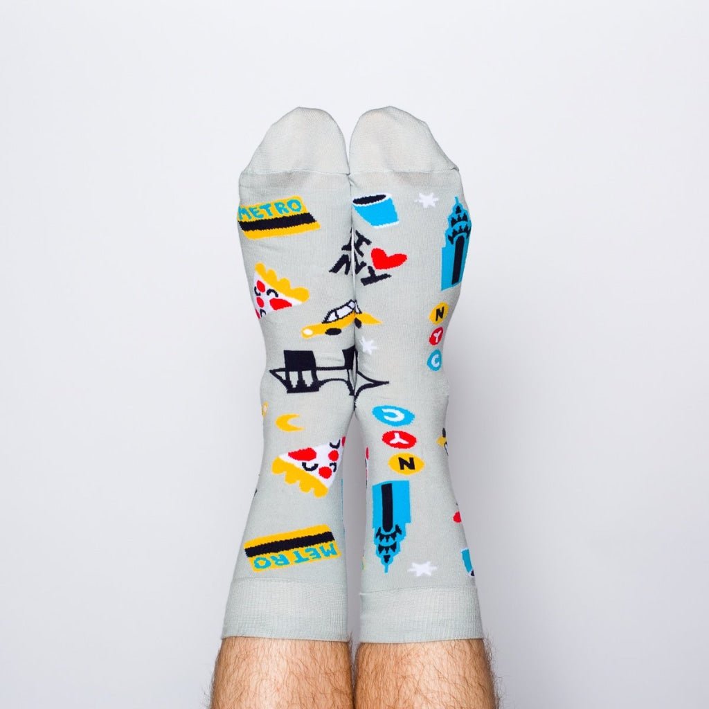 NYC Crew Socks - Men&#39;s - Yellow Owl Workshop