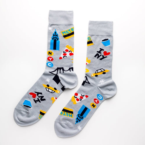 NYC Crew Socks - Men's - Yellow Owl Workshop