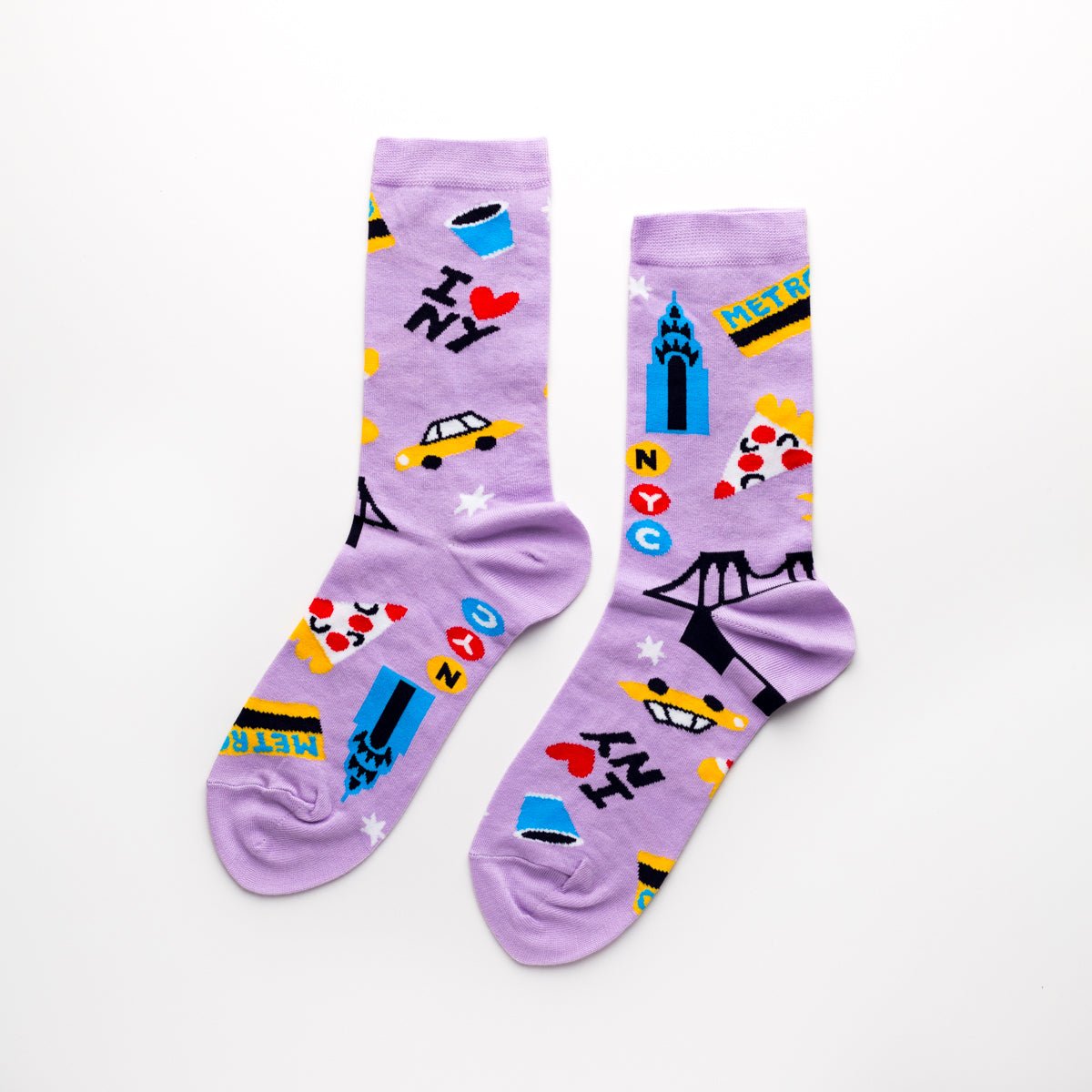 NYC Crew Socks - Women&#39;s - Yellow Owl Workshop