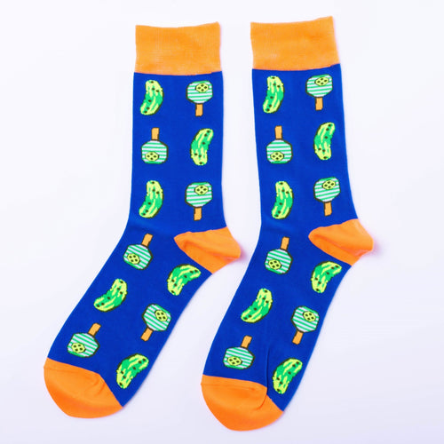 Pickleball Crew Socks - Men's - Yellow Owl Workshop