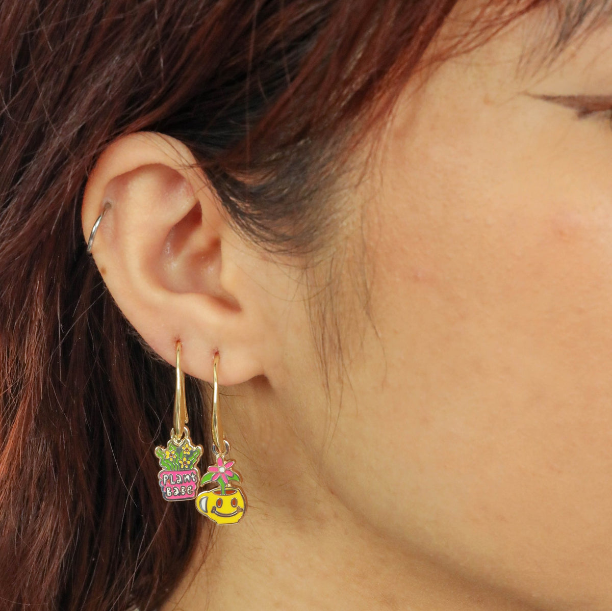 Plant Babe Drop Earrings - Yellow Owl Workshop