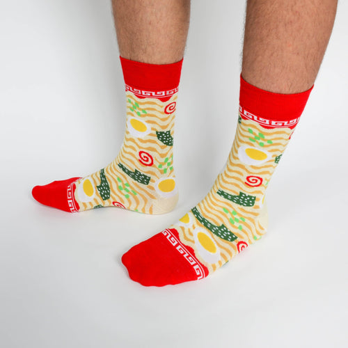 Ramen Crew Socks - Men's - Yellow Owl Workshop