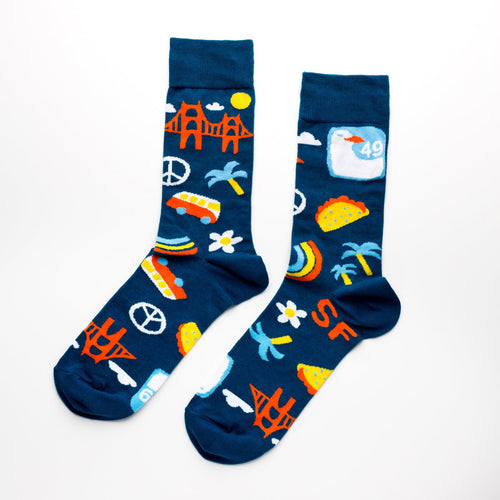 San Francisco Crew Socks - Men's - Yellow Owl Workshop