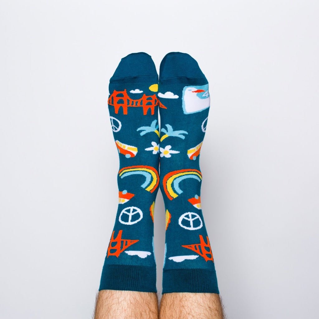 San Francisco Crew Socks - Men&#39;s - Yellow Owl Workshop